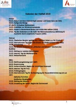 Kalender der Vielfalt