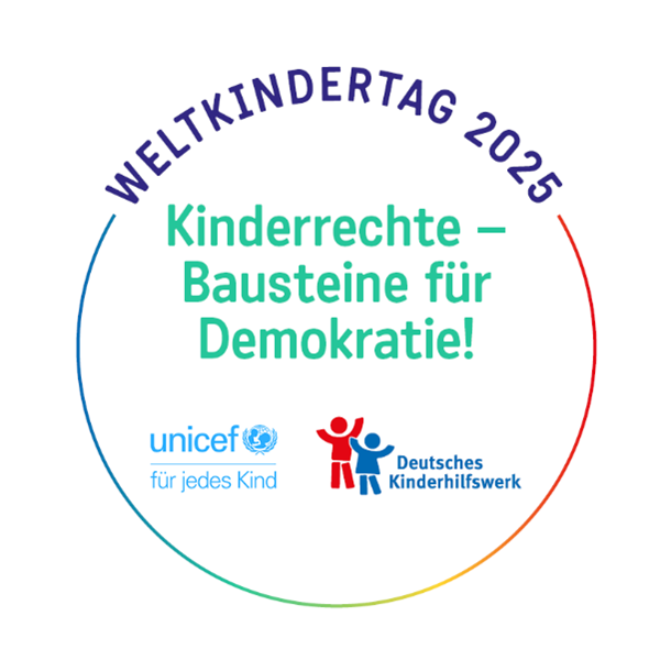 Weltkindertag 2025 Logo