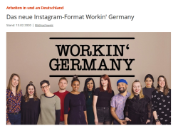 Workin‘ Germany