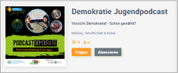 Demokratie Jugendpodcast. Politische Bildung Thüringen