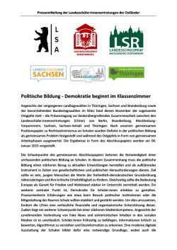 Politische Bildung – Demokratie beginnt im Klassenzimmer